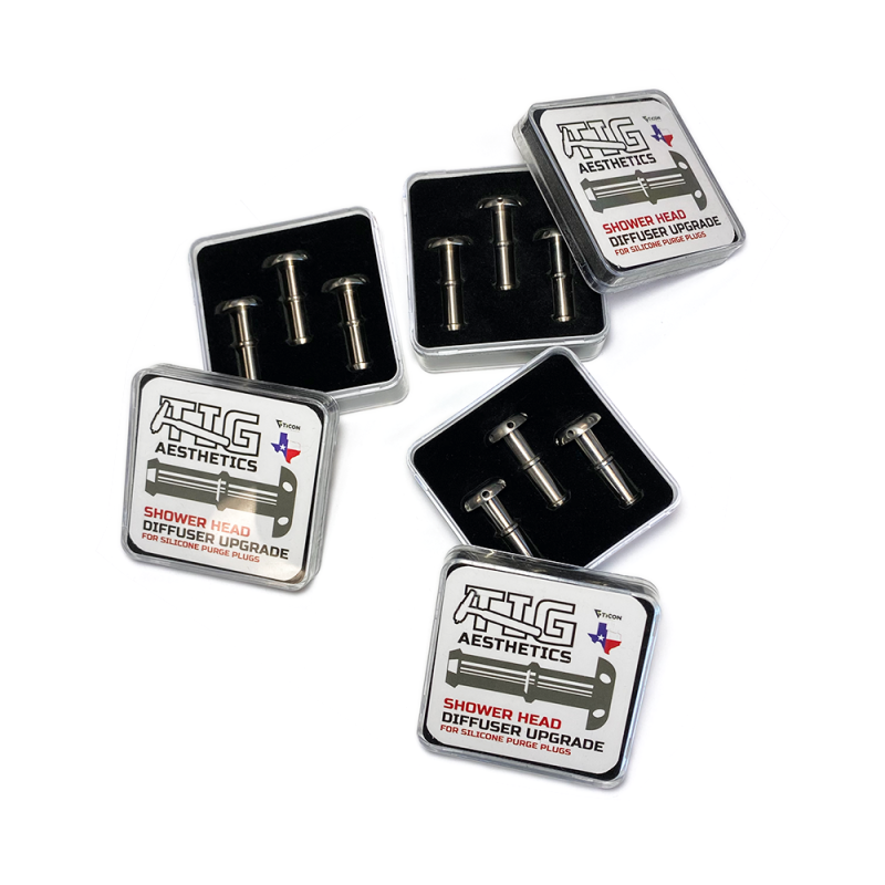 Ticon Industries Tig Aesthetics Titanium Shower Diffuser - Barb Outlet - 9 Piece (3 Box) Ticon Industries Tig Aesthetics Titanium Shower Diffuser - Barb Outlet - 9 Piece (3 Box)