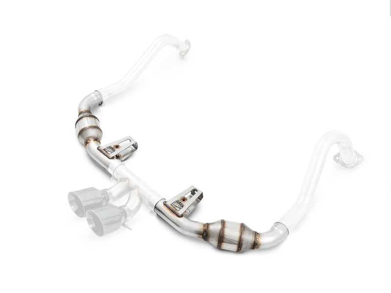 AWE Tuning Porsche 718 Boxster / Cayman Touring Edition Exhaust - Chrome Silver Tips AWE Tuning Porsche 718 Boxster / Cayman Touring Edition Exhaust - Chrome Silver Tips