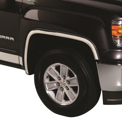 Putco 14-15 GMC Sierra LD - Full (Replaces or Fits on top of the OEM Fender trim) SS Fender Trim
