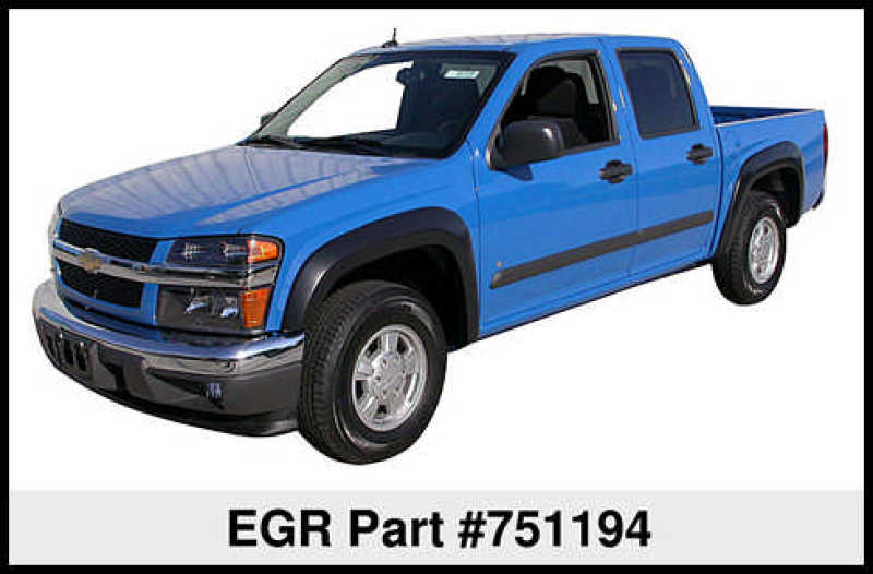 EGR 04-12 Chevy Colorado/GMC Canyon Rugged Look Fender Flares - Set (751194) EGR 04-12 Chevy Colorado/GMC Canyon Rugged Look Fender Flares - Set (751194)