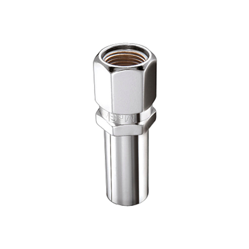 McGard Hex Lug Nut (Drag Racing X-Long Shank) 1/2-20 / 13/16 Hex / 2.475in. L (Box of 100) - Chrome McGard Hex Lug Nut (Drag Racing X-Long Shank) 1/2-20 / 13/16 Hex / 2.475in. L (Box of 100) - Chrome