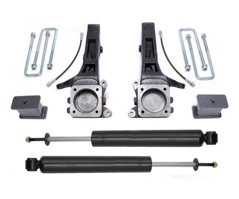 MaxTrac 05-18 Toyota Tacoma 2WD 6 Lug 4in/2in MaxPro Spindle Lift Kit w/MaxTrac Shocks MaxTrac 05-18 Toyota Tacoma 2WD 6 Lug 4in/2in MaxPro Spindle Lift Kit w/MaxTrac Shocks