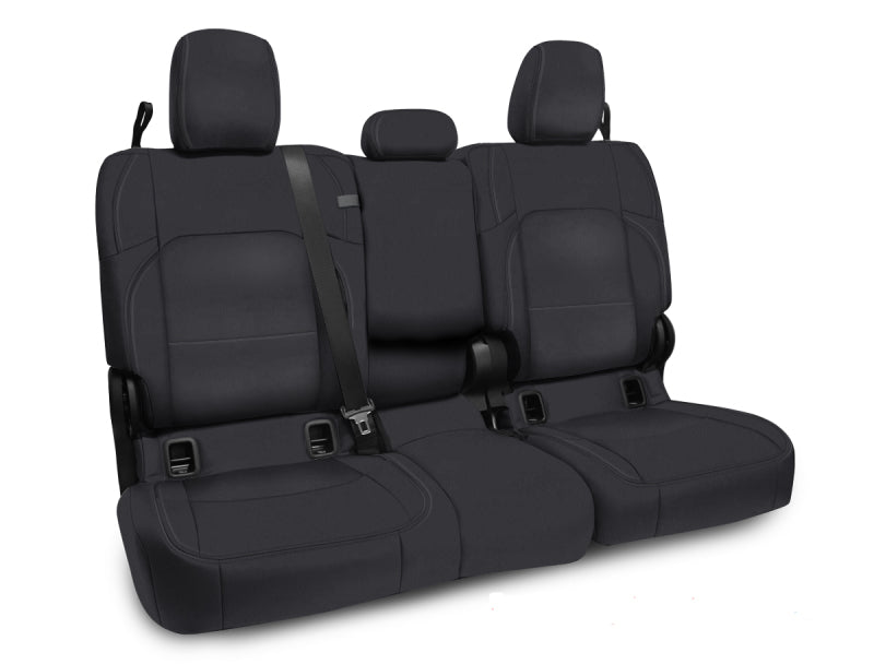 PRP 2020+ Jeep Gladiator JT Rear Bench Cover with Leather Interior - All Black PRP 2020+ Jeep Gladiator JT Rear Bench Cover with Leather Interior - All Black