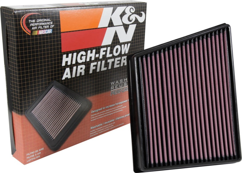 K&N 2015 Jaguar F-Pace V6-3.0L F/I Left Side Replacement Drop In Air Filter K&N 2015 Jaguar F-Pace V6-3.0L F/I Left Side Replacement Drop In Air Filter