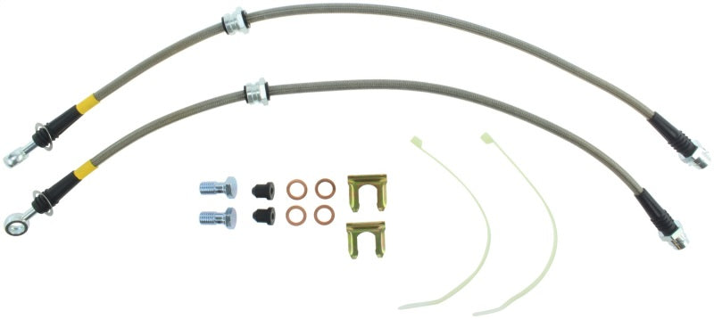StopTech 3/99-06 Audi TT/TT Quattro Front Stainless Steel Brake Line Kit StopTech 3/99-06 Audi TT/TT Quattro Front Stainless Steel Brake Line Kit