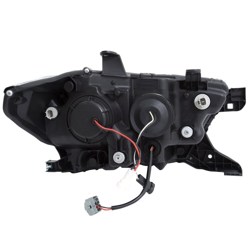 ANZO 2016-2017 Toyota Tacoma Projector Headlights w/ Plank Style Design Black/Amber w/ DRL ANZO 2016-2017 Toyota Tacoma Projector Headlights w/ Plank Style Design Black/Amber w/ DRL