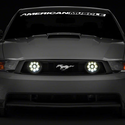 Raxiom 05-12 Ford Mustang GT LED Fog Lights- Clear