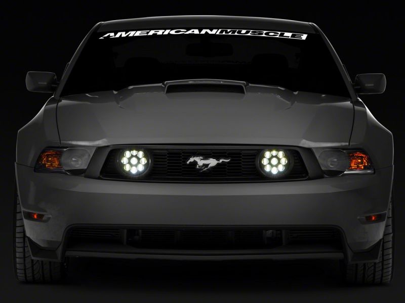 Raxiom 05-12 Ford Mustang GT LED Fog Lights- Clear Raxiom 05-12 Ford Mustang GT LED Fog Lights- Clear