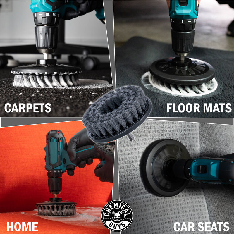 Chemical Guys Carpet Brush w/Drill Attachment - Light Duty Chemical Guys Carpet Brush w/Drill Attachment - Light Duty