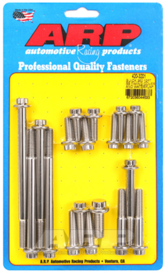 ARP Buick 350 SS 12PT Timing Cover and Water Pump Bolt Kit ARP Buick 350 SS 12PT Timing Cover and Water Pump Bolt Kit