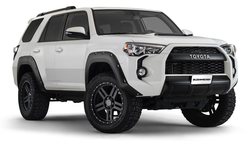 Bushwacker 14-18 Toyota 4Runner Pocket Style Flares 4pc Excludes Limited - Black Bushwacker 14-18 Toyota 4Runner Pocket Style Flares 4pc Excludes Limited - Black