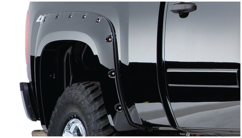 Bushwacker 84-90 Ford Bronco II Cutout Style Flares 2pc - Black Bushwacker 84-90 Ford Bronco II Cutout Style Flares 2pc - Black