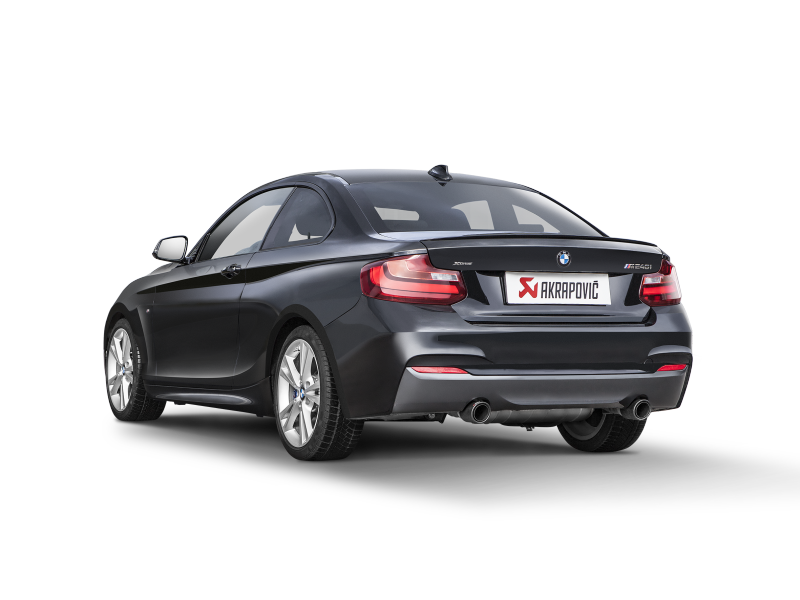 Akrapovic 16-17 BMW M240i (F22 F23) Evolution Line Cat Back (SS) w/ Carbon Tips (Req. Link Pipe) Akrapovic 16-17 BMW M240i (F22 F23) Evolution Line Cat Back (SS) w/ Carbon Tips (Req. Link Pipe)