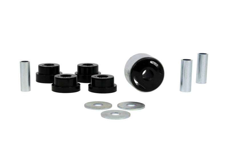 Whiteline 08-15 Mitsubishi Lancer Evo Rear Differential Mount Bushing Kit Whiteline 08-15 Mitsubishi Lancer Evo Rear Differential Mount Bushing Kit
