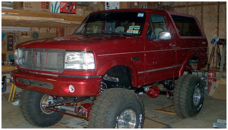 Bushwacker 92-96 Ford Bronco Extend-A-Fender Style Flares 2pc - Black Bushwacker 92-96 Ford Bronco Extend-A-Fender Style Flares 2pc - Black