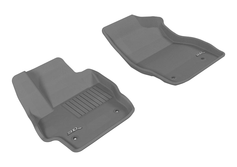 3D MAXpider 2010-2013 Mazda Mazda3 Kagu 1st Row Floormat - Gray 3D MAXpider 2010-2013 Mazda Mazda3 Kagu 1st Row Floormat - Gray