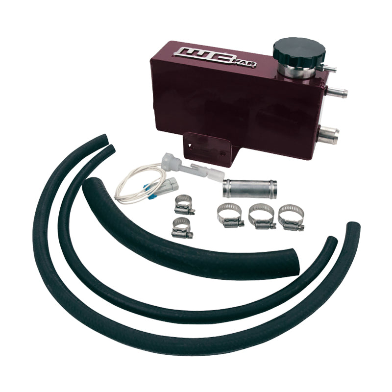 Wehrli 01-06 Chevrolet 6.6L LB7/LLY/LBZ Duramax Twin Turbo Style Coolant Tank Kit - Gloss Black Wehrli 01-06 Chevrolet 6.6L LB7/LLY/LBZ Duramax Twin Turbo Style Coolant Tank Kit - Gloss Black