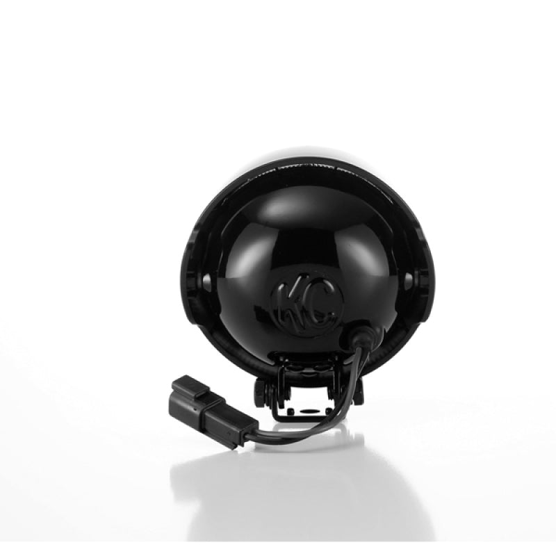KC HiLiTES Rally 400 4in. Round Halogen Light 55w Spread Beam (Single) - Black KC HiLiTES Rally 400 4in. Round Halogen Light 55w Spread Beam (Single) - Black