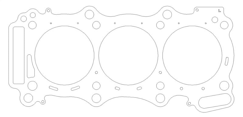 Cometic 08+ Nissan GT-R VR38DETT 24V V6 3.8L 100mm .030 inch MLS Left Head Gasket Cometic 08+ Nissan GT-R VR38DETT 24V V6 3.8L 100mm .030 inch MLS Left Head Gasket