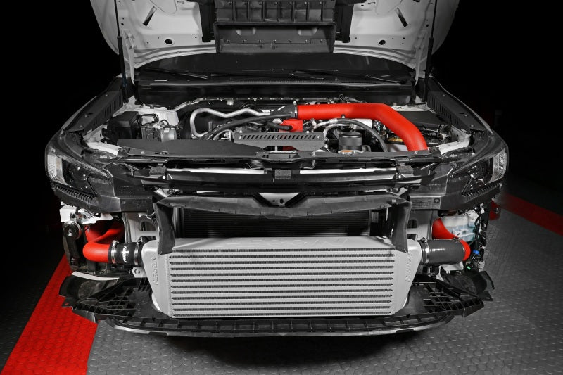 PERRIN 22-25 Subaru WRX Front Mount Intercooler Kit (Red Tubes & Silver Core) PERRIN 22-25 Subaru WRX Front Mount Intercooler Kit (Red Tubes & Silver Core)