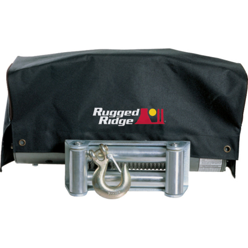 Rugged Ridge Winch Cover 8500 and 10500 winches Rugged Ridge Winch Cover 8500 and 10500 winches