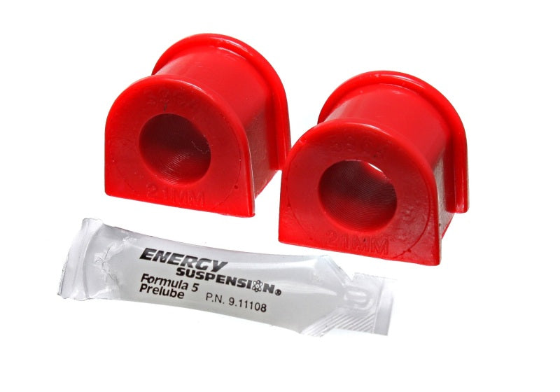 Energy Suspension Subaru Forester/Legacy/Outback/WRX Red 21mm Front Sway Bar Bushing Set Energy Suspension Subaru Forester/Legacy/Outback/WRX Red 21mm Front Sway Bar Bushing Set