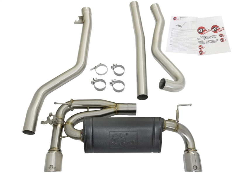afe POWER MACH Force-Xp 16-17 BMW 340i/340ix/ 3.0L 304 SS Cat-Back Exhaust System afe POWER MACH Force-Xp 16-17 BMW 340i/340ix/ 3.0L 304 SS Cat-Back Exhaust System