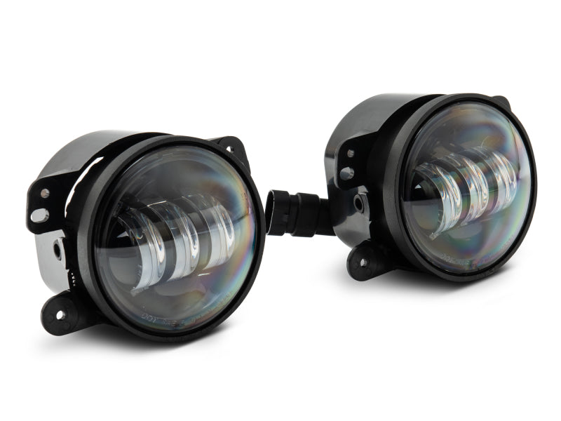 Raxiom 07-22 Jeep Wrangler JK/JL Axial Series Tri-Bar LED Fog Lights- White Raxiom 07-22 Jeep Wrangler JK/JL Axial Series Tri-Bar LED Fog Lights- White