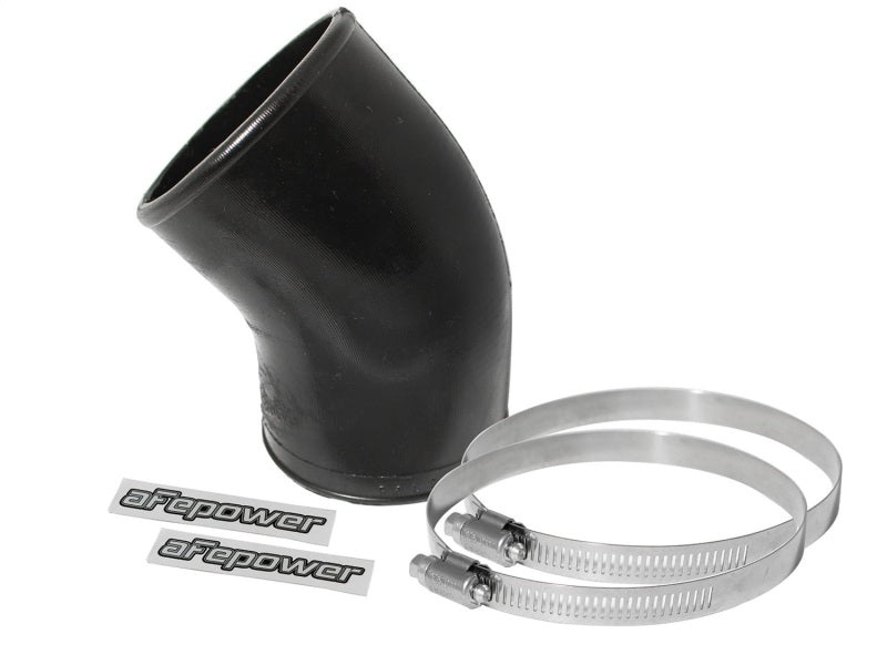 aFe Magnum FORCE Silicone Replacement Coupling Kit 3in ID to 2.75in ID x 45 Deg. Elbow - Black aFe Magnum FORCE Silicone Replacement Coupling Kit 3in ID to 2.75in ID x 45 Deg. Elbow - Black