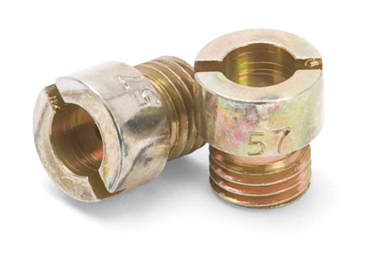 Edelbrock Standard Main Jets 1/4-32 Thread Jet 57 Size-0 056In Quantity-2 Edelbrock Standard Main Jets 1/4-32 Thread Jet 57 Size-0 056In Quantity-2