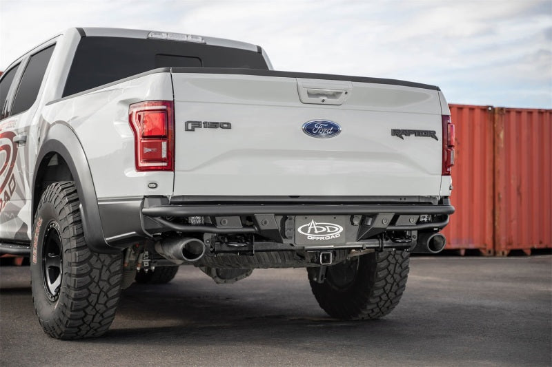 Addictive Desert Designs 17-19 Ford F-150 Raptor PRO Bolt-On Rear Bumper Addictive Desert Designs 17-19 Ford F-150 Raptor PRO Bolt-On Rear Bumper