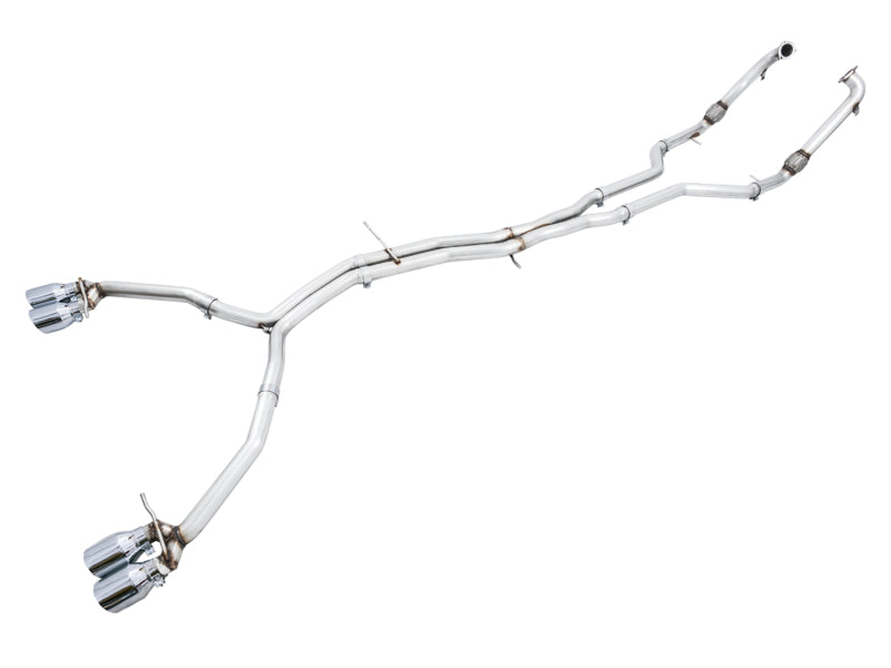 AWE Tuning Audi B9 S5 Sportback Track Edition Exhaust - Non-Resonated (Silver 102mm Tips) AWE Tuning Audi B9 S5 Sportback Track Edition Exhaust - Non-Resonated (Silver 102mm Tips)