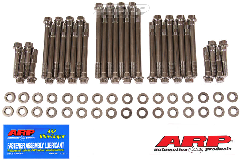 ARP Big Block Chevy With Dart Heads 12pt Head Bolt Kit - Stainless Steel ARP Big Block Chevy With Dart Heads 12pt Head Bolt Kit - Stainless Steel