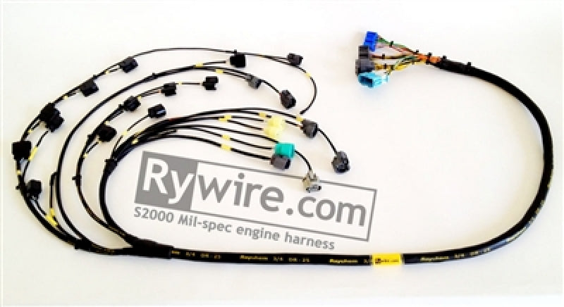 Rywire Honda S2000 AP1/AP2 (Early) Mil-Spec Engine Harness w/OEM Coils/Injector/ECU Plugs Rywire Honda S2000 AP1/AP2 (Early) Mil-Spec Engine Harness w/OEM Coils/Injector/ECU Plugs