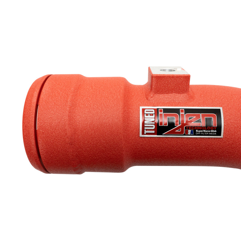 Injen 17-22 Ford F250/F/350/F-450/F-550 V8-6.7L Turbo Diesel Wrnkl Red Intercooler Cold Side Piping Injen 17-22 Ford F250/F/350/F-450/F-550 V8-6.7L Turbo Diesel Wrnkl Red Intercooler Cold Side Piping