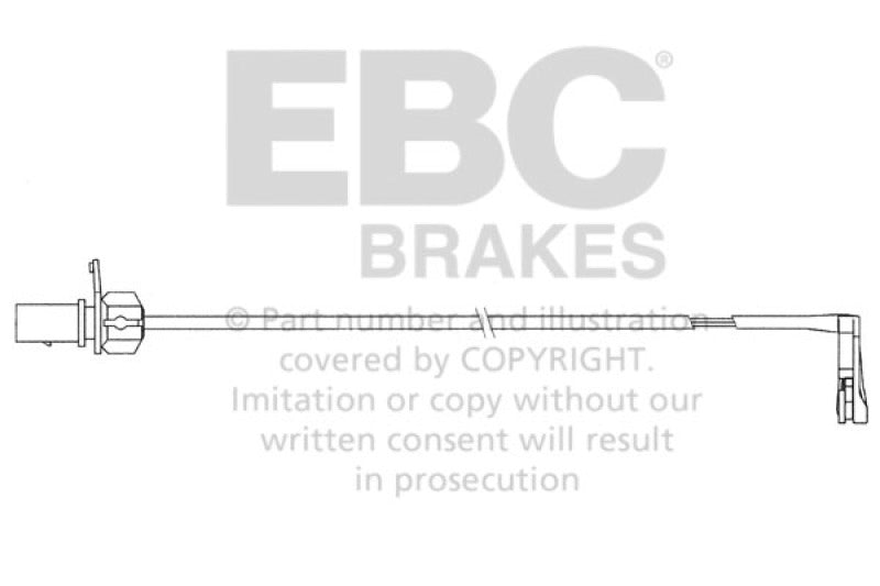 EBC 2011 Audi A6 2.0L Turbo Rear Wear Leads EBC 2011 Audi A6 2.0L Turbo Rear Wear Leads