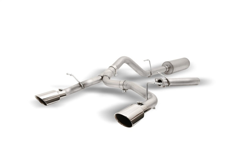 Gibson 21-22 Ford Bronco 4DR Cat-Back Dual Split Exhaust - Stainless Gibson 21-22 Ford Bronco 4DR Cat-Back Dual Split Exhaust - Stainless