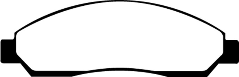 EBC 04-06 Chevrolet Colorado 2.8 Greenstuff Front Brake Pads EBC 04-06 Chevrolet Colorado 2.8 Greenstuff Front Brake Pads