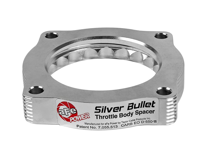 aFe Silver Bullet Throttle Body Spacers TBS BMW 335i (N54) 07-11 135i/535i 08-10 L6-3.0L (tt) aFe Silver Bullet Throttle Body Spacers TBS BMW 335i (N54) 07-11 135i/535i 08-10 L6-3.0L (tt)