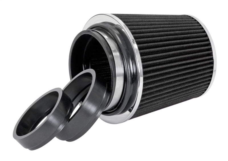 Spectre Adjustable Conical Air Filter 5-1/2in. Tall (Fits 3in. / 3-1/2in. / 4in. Tubes) - Black Spectre Adjustable Conical Air Filter 5-1/2in. Tall (Fits 3in. / 3-1/2in. / 4in. Tubes) - Black