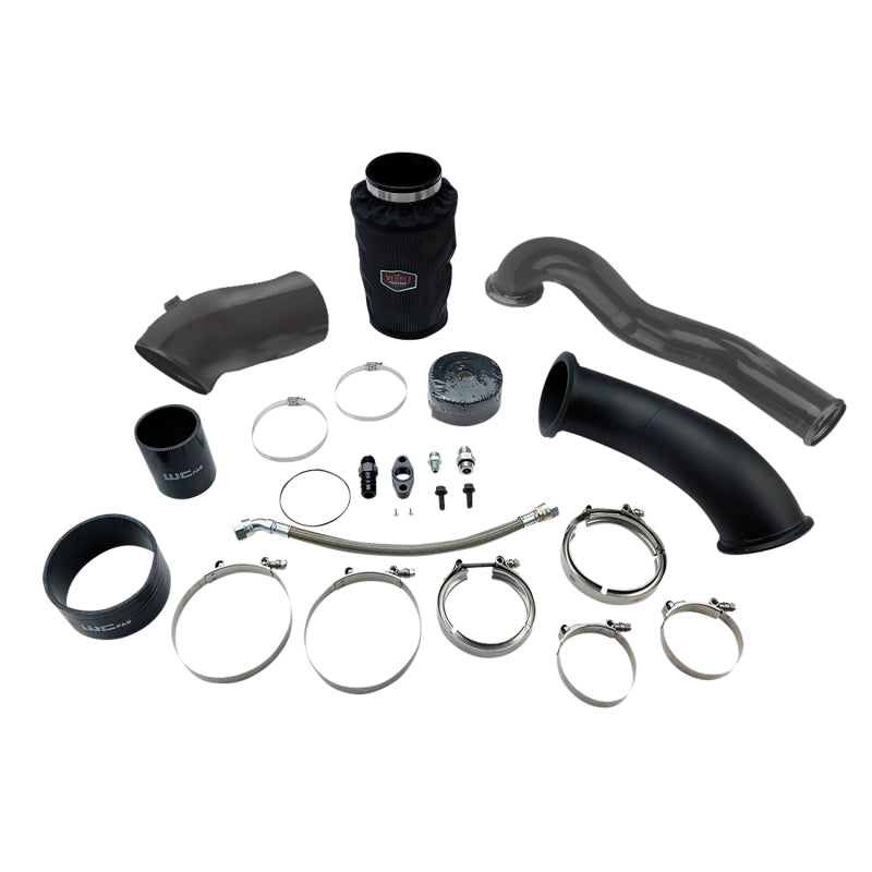 Wehrli 04.5-07 Dodge 5.9L Cummins S400 Turbo 2nd Gen Swap Kit (No Turbo/Manifold) - Gloss Black Wehrli 04.5-07 Dodge 5.9L Cummins S400 Turbo 2nd Gen Swap Kit (No Turbo/Manifold) - Gloss Black