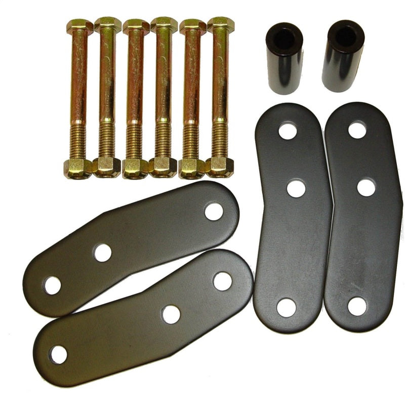 Rugged Ridge HD Rear Leaf Spring Shackles 1-In Lift 87-95 Jeep Wrangler YJ Rugged Ridge HD Rear Leaf Spring Shackles 1-In Lift 87-95 Jeep Wrangler YJ