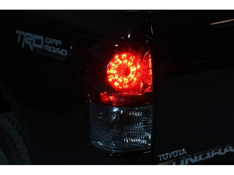 Spyder Toyota Tundra 07-13 LED Tail lights Red Clear ALT-YD-TTU07-LED-RC Spyder Toyota Tundra 07-13 LED Tail lights Red Clear ALT-YD-TTU07-LED-RC