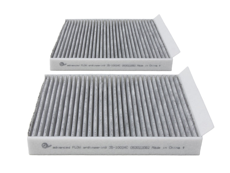 aFe 09-19 BMW 5/6/7 Series Various Models Carbon Cabin Air Filter (Pair) aFe 09-19 BMW 5/6/7 Series Various Models Carbon Cabin Air Filter (Pair)