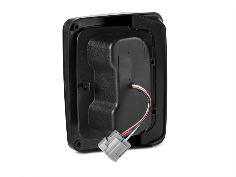 Raxiom 07-18 Jeep Wrangler JK LED Tail Lights- Black Housing (Smoked Lens) Raxiom 07-18 Jeep Wrangler JK LED Tail Lights- Black Housing (Smoked Lens)