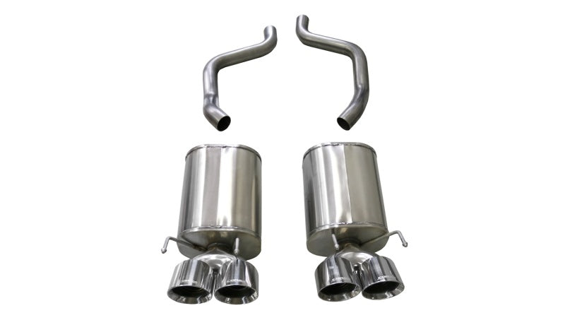 Corsa 2009-2013 Chevrolet Corvette (C6) 6.2L Polished Xtreme Axle-Back Exhaust w/4.5in Tips Corsa 2009-2013 Chevrolet Corvette (C6) 6.2L Polished Xtreme Axle-Back Exhaust w/4.5in Tips