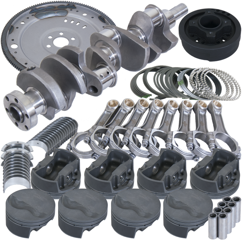 Eagle Ford 302 V-Rib Belt 157 Tooth Flexplate Balanced Rotating Assembly - 5.400in I-Beam +.030 Bore Eagle Ford 302 V-Rib Belt 157 Tooth Flexplate Balanced Rotating Assembly - 5.400in I-Beam +.030 Bore