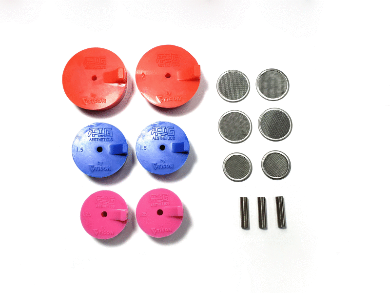 Ticon Industries Silicone Purge Plugs (Turbo Manifold Kit) - Tig Aesthetics Ticon Industries Silicone Purge Plugs (Turbo Manifold Kit) - Tig Aesthetics