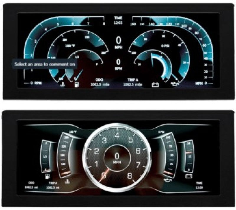Autometer InVision Digital Instrument Display Color LCD Including Panel Mount - Universal Autometer InVision Digital Instrument Display Color LCD Including Panel Mount - Universal