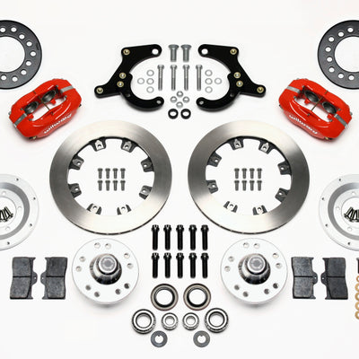 Wilwood Forged Dynalite Front Kit 11.75in Red 59-64 Chevy Impala / 63-64 Corvette